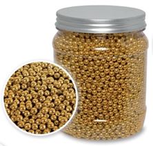 Picture of GOLD PEARLS SUGAR 6MM  X 1 GRA